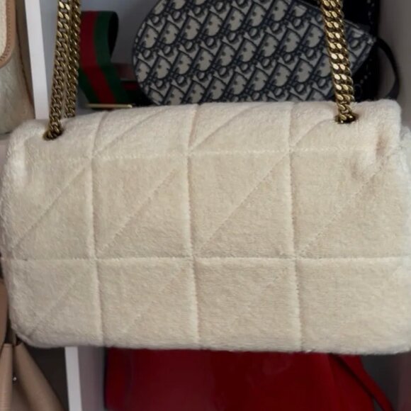 Saint Laurent Quilted Terry Jaime Crossbody Bag - Picture 4 of 16